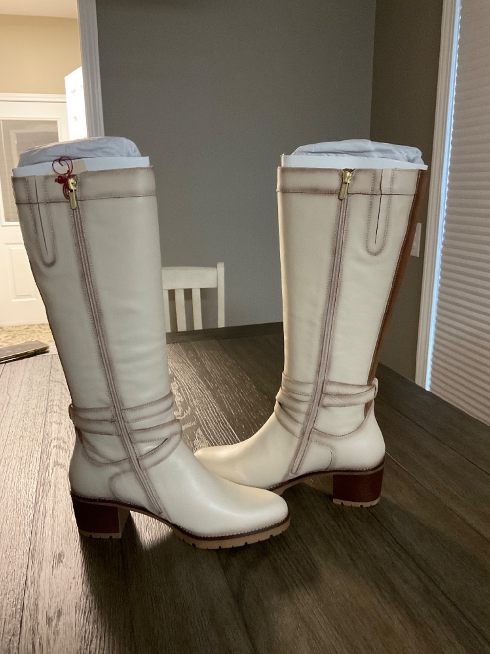 Pikolinos Women’s Marfil Leather Knee High Boot Sz 10 New with Tags - Picture 3 of 8